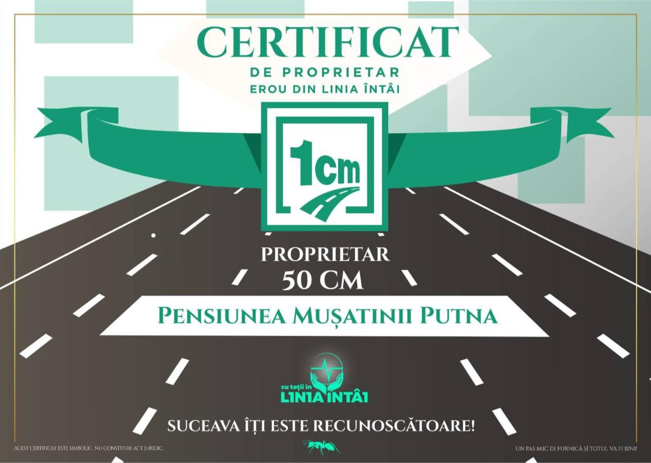 Pensiunea Musatinii Putna  Exterior foto